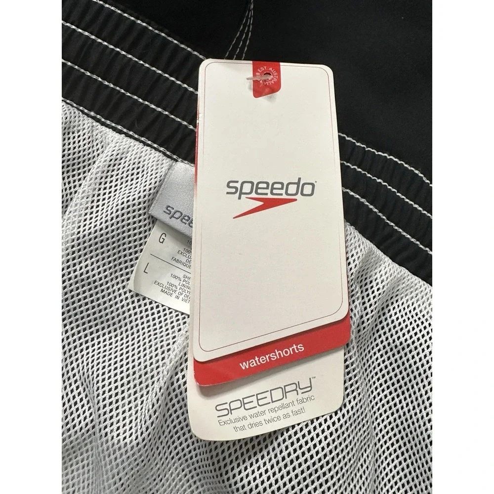 Y2K Speedo Men's‎ Size Large Water Board Lined Swimsuit Shorts NWT